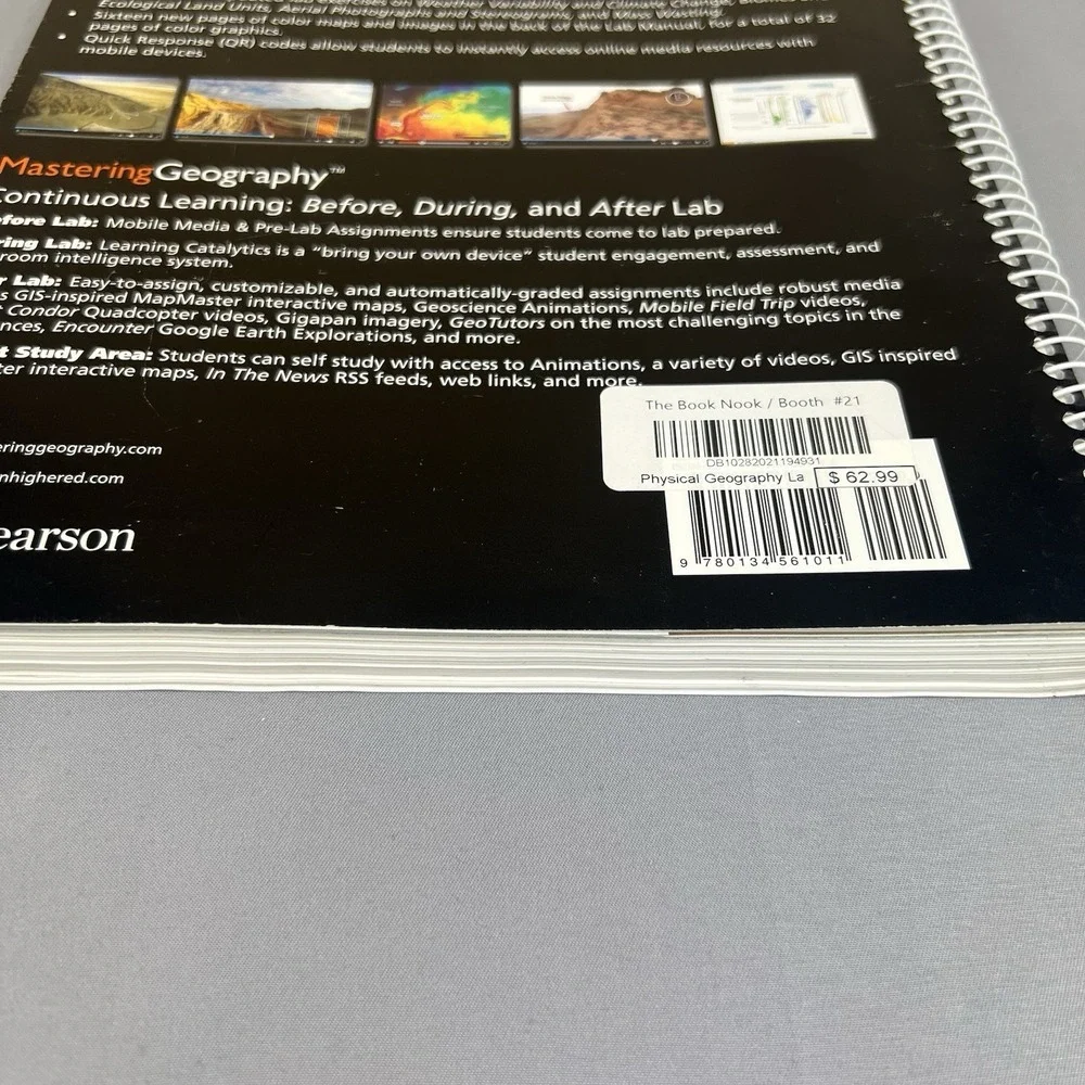Physical Geography Laboratory Manual Darrel Hess 12th Edition Paperback